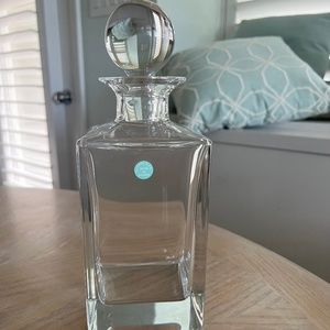 Tiffany & co Classic square Decanter
